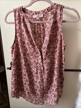 Philosophy Republic Sleeveless untuck Blouse size XS. Like new.